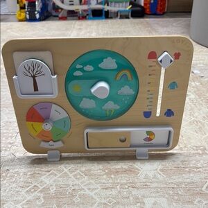 LOVEVERY Wooden Plan Ahead Weather Board